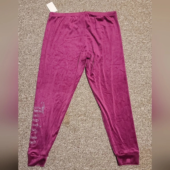 New Juicy couture velour sweat pants - Picture 4 of 5